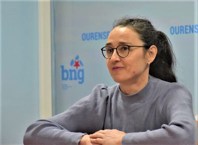 Rhut Reza, concelleira do BNG no Concello de Ourense