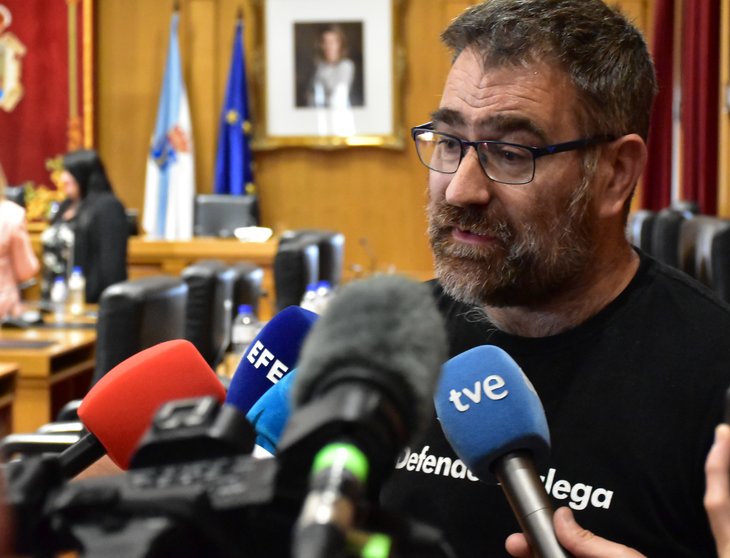 Bernardo Varela, voceiro do grupo provincial do BNG na deputación de Ourense