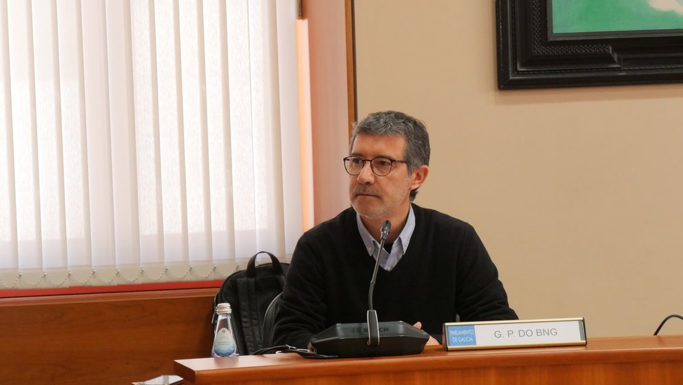 Iago Tabarés, deputado do BNG por Ourense