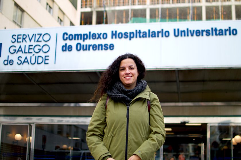 Noa Presas, deputada do BNG por Ourense ás portas do CHUO