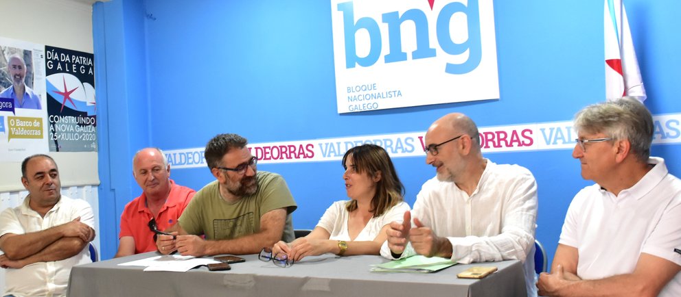 Avelino Fernández, Roberto Quiroga, Bernardo Varela, María Albert, Secundino Fernández, Manuel Agra