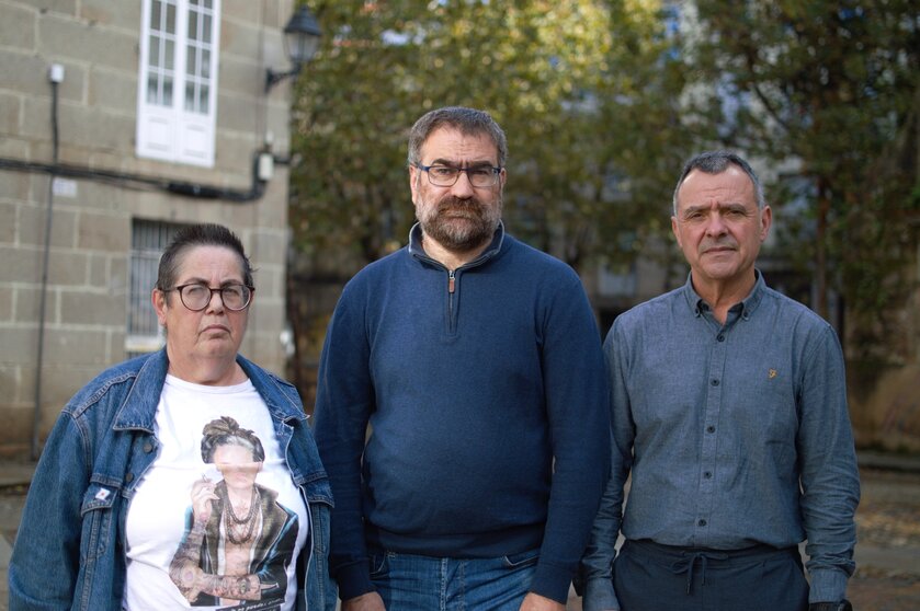 María Mangana, Bernardo Varela e Xosé Manuel Puga