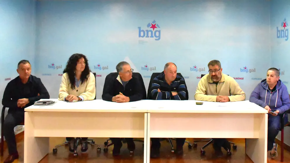 Xos&eacute; Manuel Puga, Sonia Vidal, Samuel, Paco, Bernardo Varela e Mar&iacute;a Manga