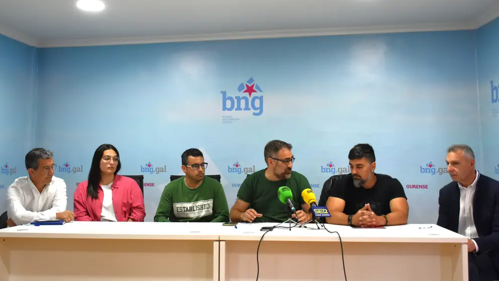 BNG e representantes do traballadores de RENFE