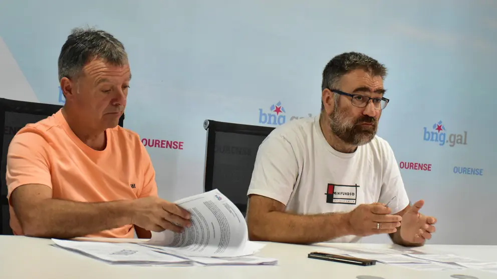 Xose Manuel Puga e Bernardo Varela