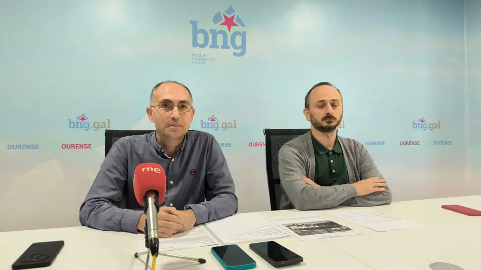 Marcos Blanco e Agust&iacute;n G&oacute;mez