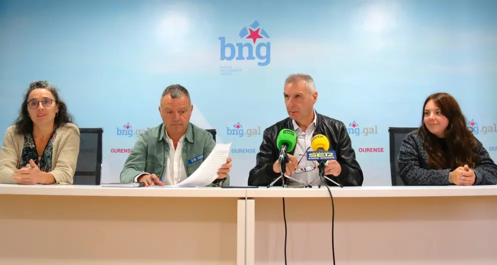 Rhut Reza, Xos&eacute; Manuel Puga, Lu&iacute;s Seara e Erea Blanco
