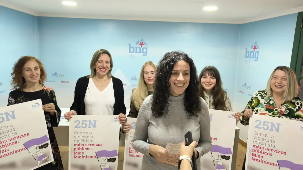 Noa Presas no acto de presentaci&oacute;n da campa&ntilde;a