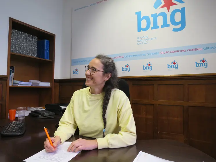 Rhut Reza, Concelleira do BNG no Concello de Ourense