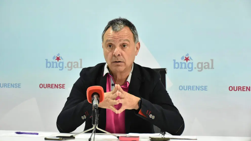 Xos&eacute; Manuel Puga Deputado do BNG na Deputaci&oacute;n de Ourense