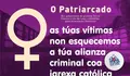 Patriarcado e Conferencia Episcopal: alianza criminal