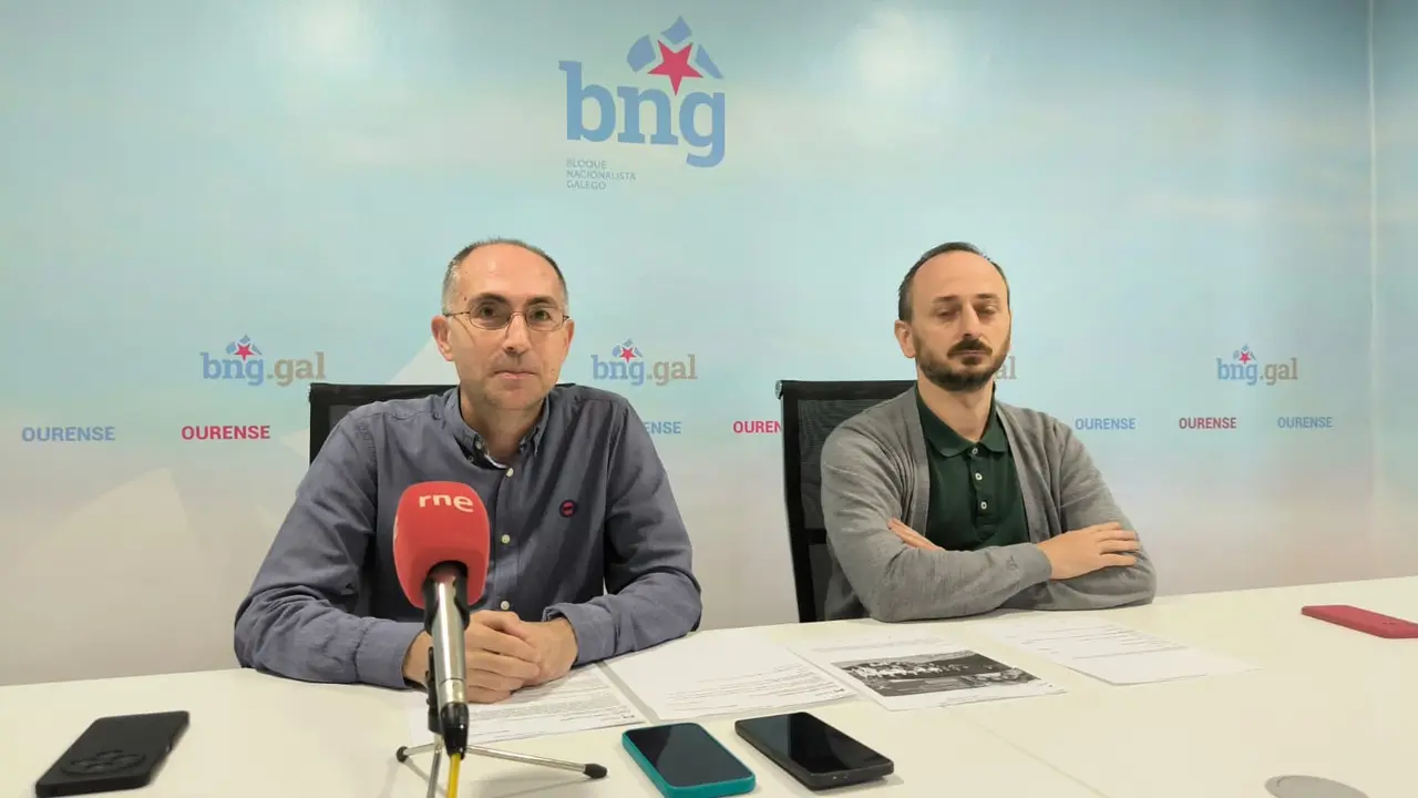 Marcos Blanco e Agust&iacute;n G&oacute;mez