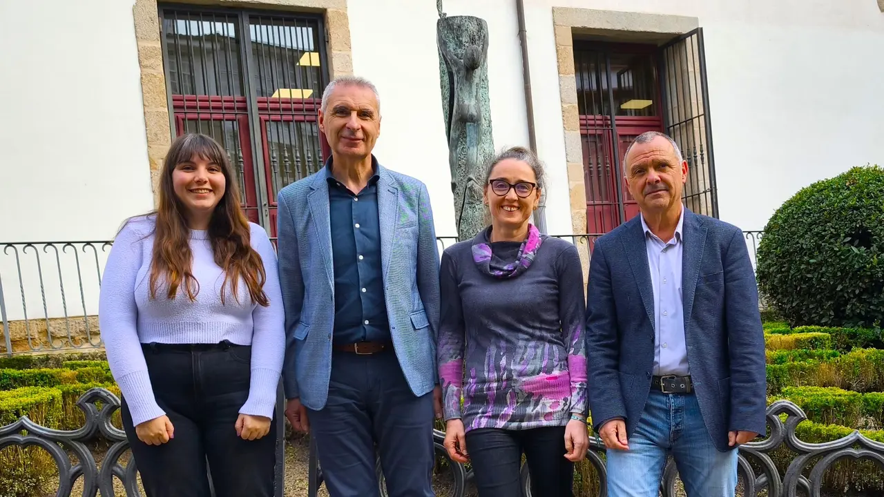 Erea Blanco, Lu&iacute;s Seara, Rhut Reza e Xos&eacute; Manuel Puga