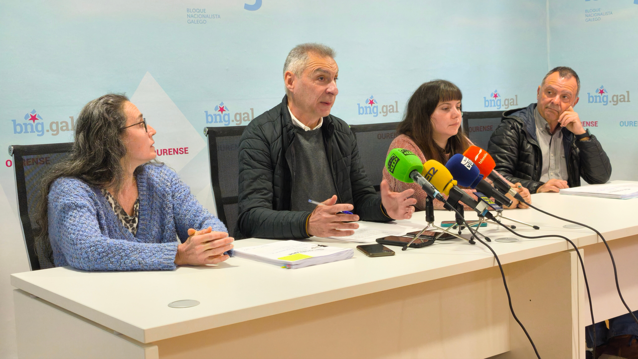 Rhut Reza, Lu&iacute;s Seara, Erea Blanco e Xos&eacute; Manuel Puga