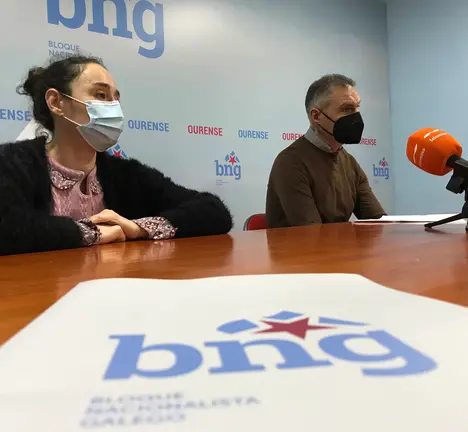 LUIS SEARA E RHUT REZA CONCELLEIROS DO BNG