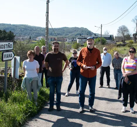 ESTRADA DE SAN AGOSTI&Ntilde;O EN VIANA DO BOLO