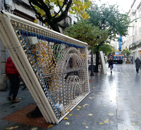 Arcos na r&uacute;a do Paseo