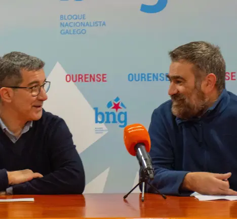Iago Tabar&eacute;s e Bernardo Varela