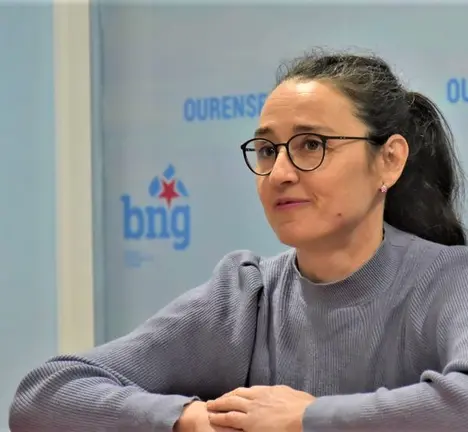 Rhut Reza, concelleira do BNG no Concello de Ourense