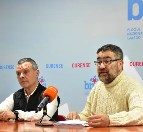 Xose Manuel Puga e Bernardo Varela