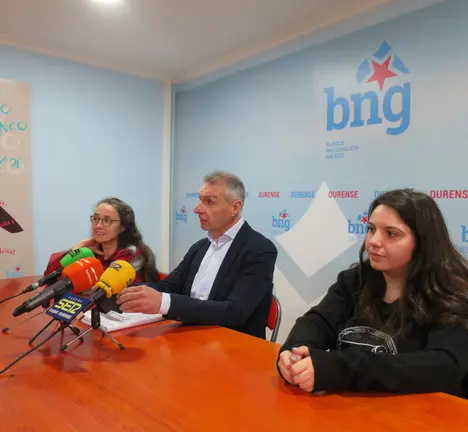 Rhut Reza, Lu&iacute;s Seara e Erea Blanco en rolda de prensa 25.03.24