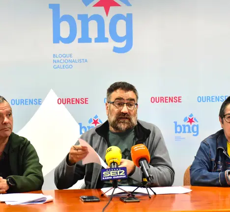 rolda de prensa Puga, Varela, Mangana