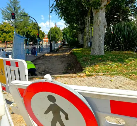 Obras e estado do Parque Antonio Fa&iacute;lde