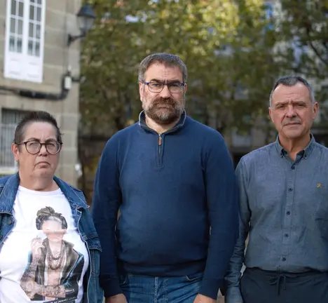 Mar&iacute;a Mangana, Bernardo Varela e Xos&eacute; Manuel Puga