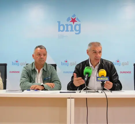 Rhut Reza, Xos&eacute; Manuel Puga, Lu&iacute;s Seara e Erea Blanco en rolda de prensa