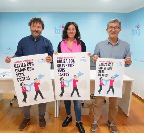 Sar&iacute;n N&uacute;&ntilde;ez, Noa Presas e Iago Tabar&eacute;s