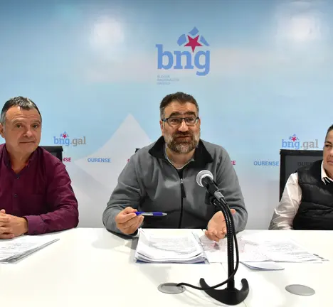 Xose Manuel Puga, Bernardo Varela, Mar&iacute;a Mangana