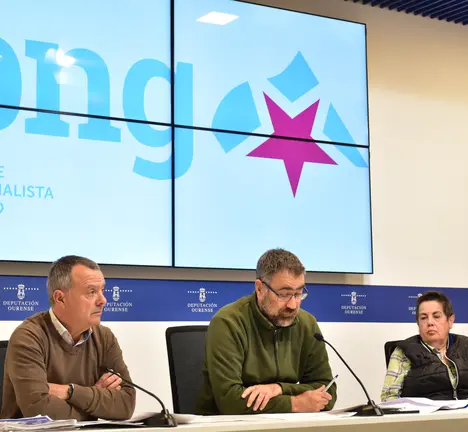 Xose Manuel Puga, Bernardo Varela, Mar&iacute;a Mangana