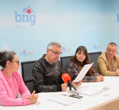 Rhut Reza, Lu&iacute;s Seara, Erea Blanco e Xos&eacute; Manuel Puga