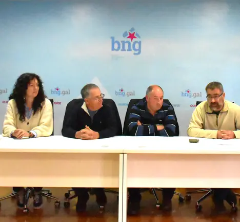 Xos&eacute; Manuel Puga, Sonia Vidal, Samuel, Paco, Bernardo Varela e Mar&iacute;a Manga