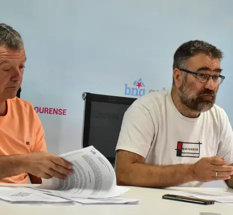 Xose Manuel Puga e Bernardo Varela
