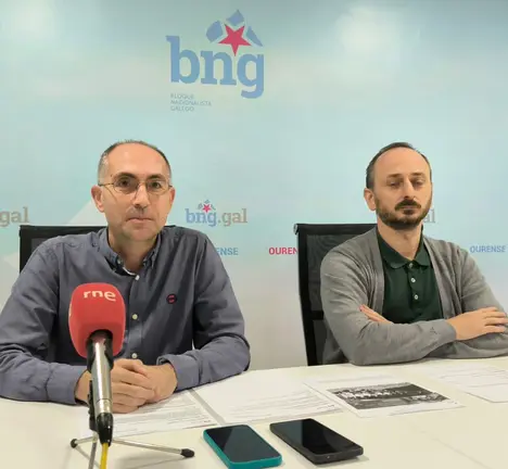 Marcos Blanco e Agust&iacute;n G&oacute;mez