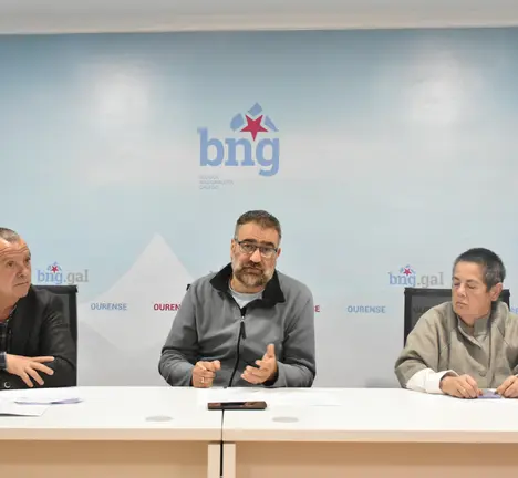 Xose Manuel Puga, Bernardo Varela, Mar&iacute;a Mangana