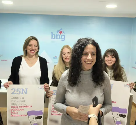 Noa Presas no acto de presentaci&oacute;n da campa&ntilde;a
