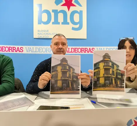 Roberto Quiroga, Xos&eacute; Manuel Puga e Mar&iacute;a Albert