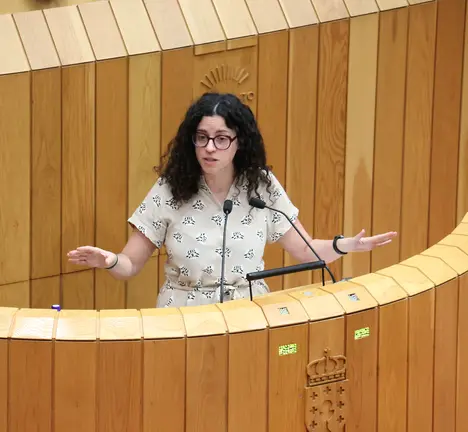 Noa Presas, deputada do BNG por Ourense
