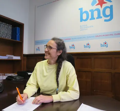 Rhut Reza, Concelleira do BNG no Concello de Ourense